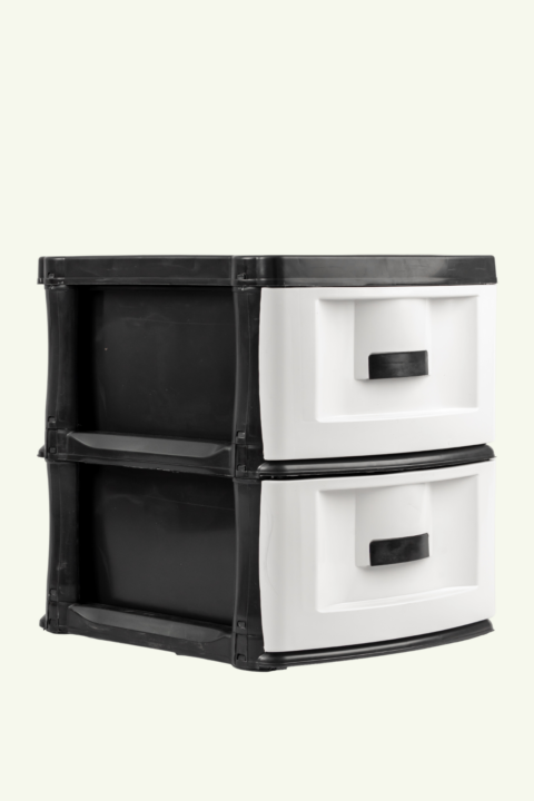 GAVETEIRO CLASSICO 2 GAVETAS - BRANCO