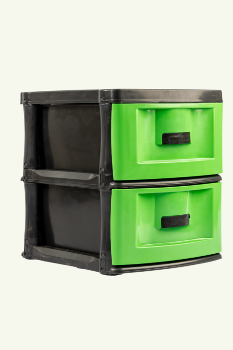 GAVETEIRO CLASSICO 2 GAVETAS - VERDE