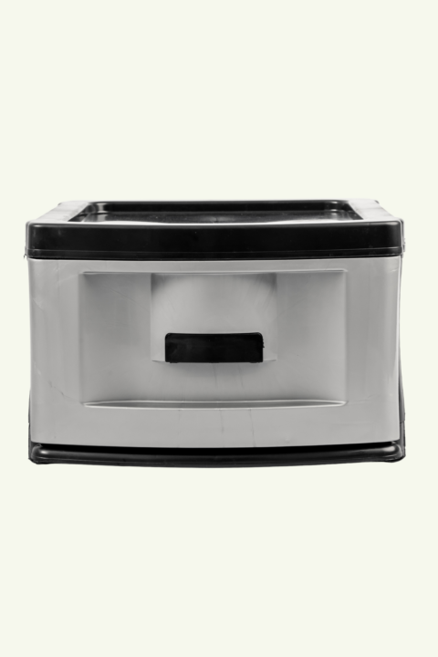 GAVETEIRO CLASSICO 1 GAVETA - PRATA